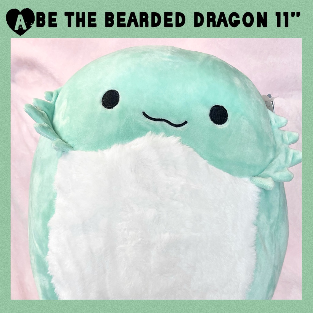 Abe Bearded Dragon Squishmallow 11” Bearded Dragon
